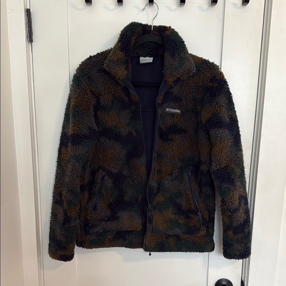 Columbia Camouflage Fleece Jacket